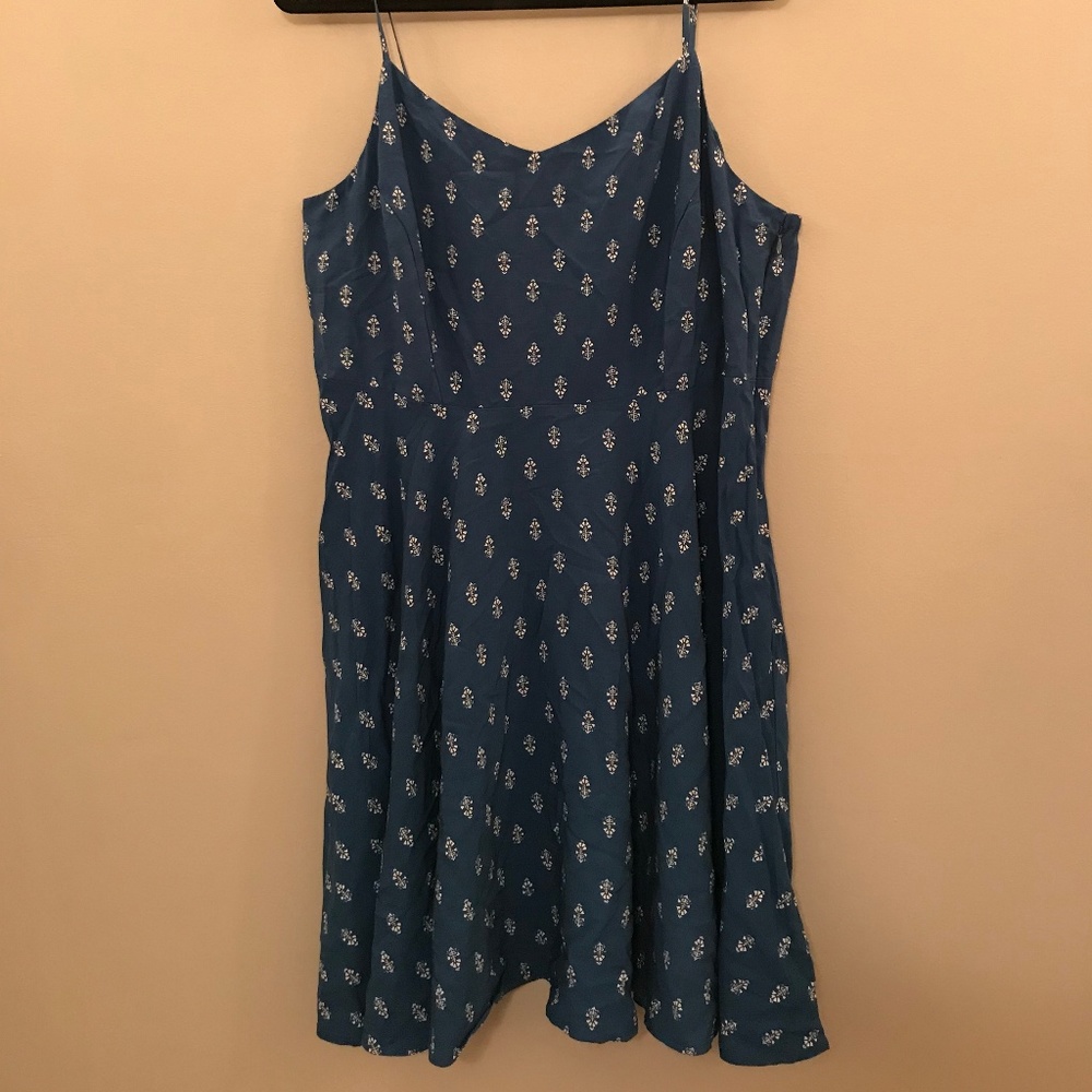 *NEW* Old Navy Teal Patterned Sun Dress